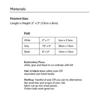 Load image into Gallery viewer, Penguin Chick Hand-Stitching Pattern - PDF Download