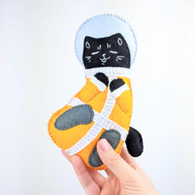 Load image into Gallery viewer, Space Boy Hand Stitching Felt Kit