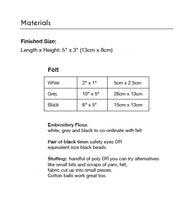 Load image into Gallery viewer, Great White Shark Hand-Stitching Pattern - PDF Download