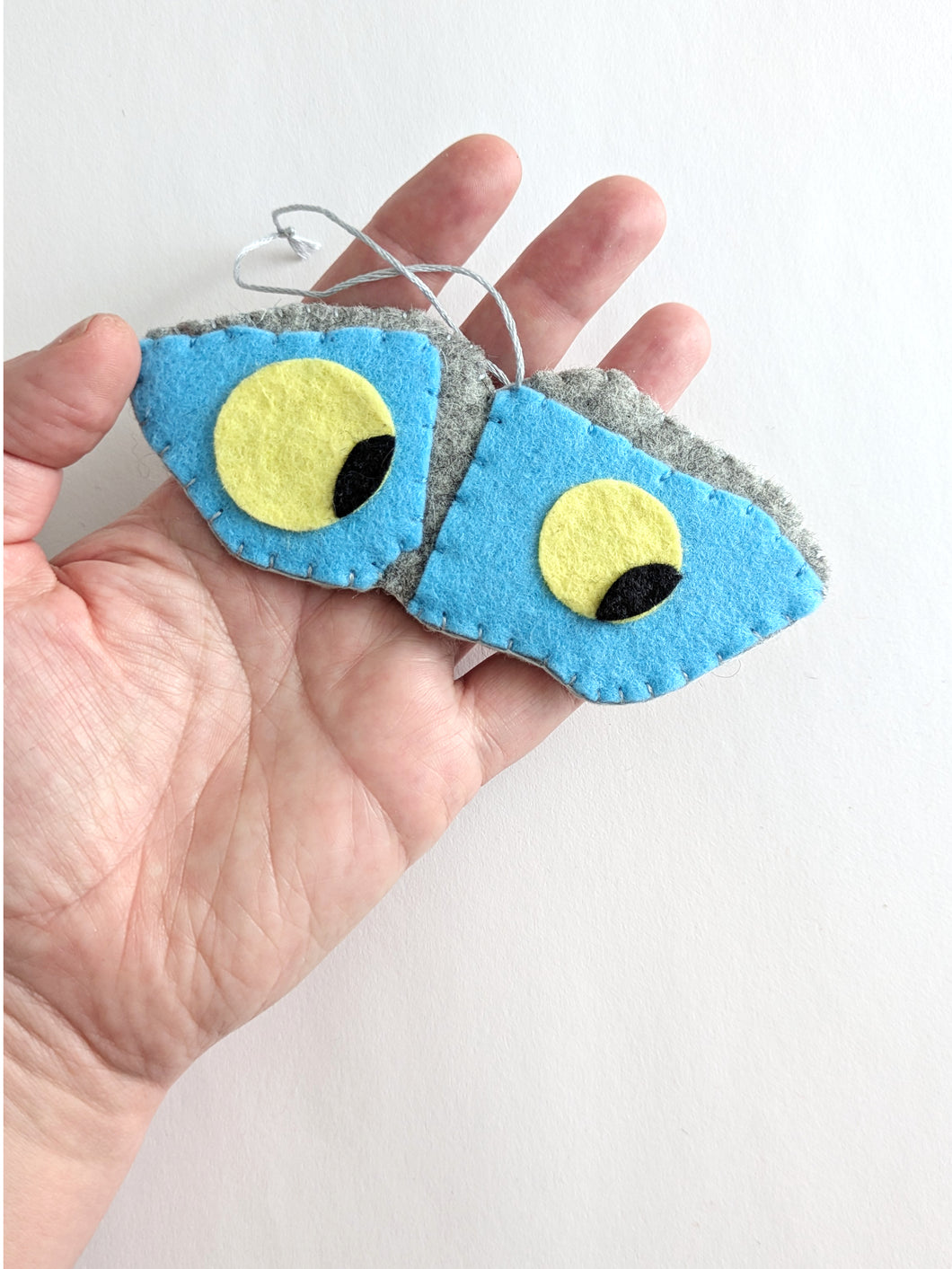 Eyeball Rocks Felt Ornament/Magnet