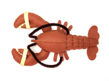 Load image into Gallery viewer, Live Catch Lobster Hand Stitching Felt Kit