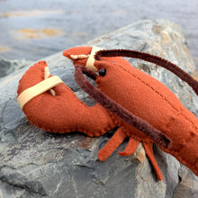 Load image into Gallery viewer, Live Catch Lobster Hand Stitching Felt Kit