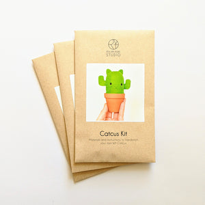 Catcus Hand-Stitching Felt Kit - CLEARANCE