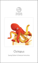Load image into Gallery viewer, Octopus Sewing Pattern - PDF Download