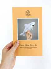 Load image into Gallery viewer, Great White Shark Hand Stitching Felt Kit - CLEARANCE