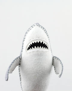Great White Shark Hand Stitching Felt Kit - CLEARANCE