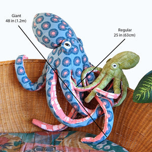 TWO Sizes Octopus Sewing Pattern Set - PDF Download