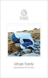 Whale Family Sewing Pattern - PDF Download