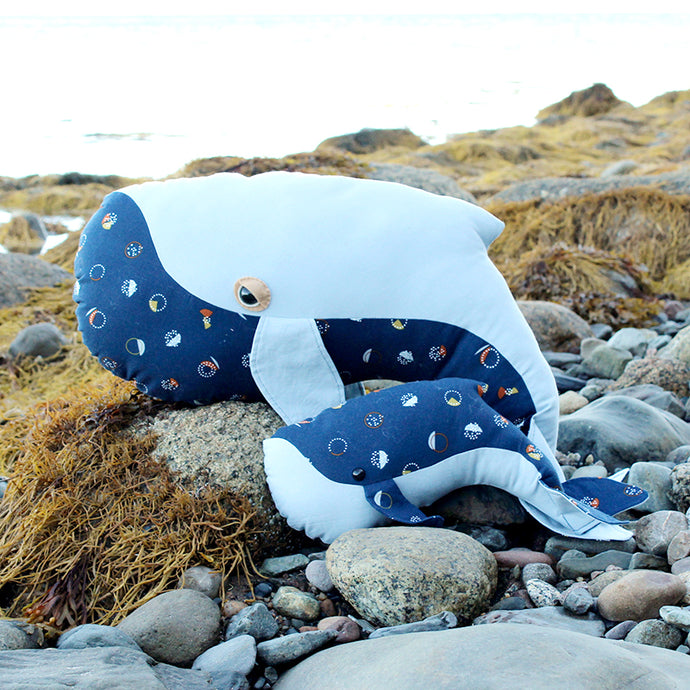 Whale Family Printed Sewing Pattern
